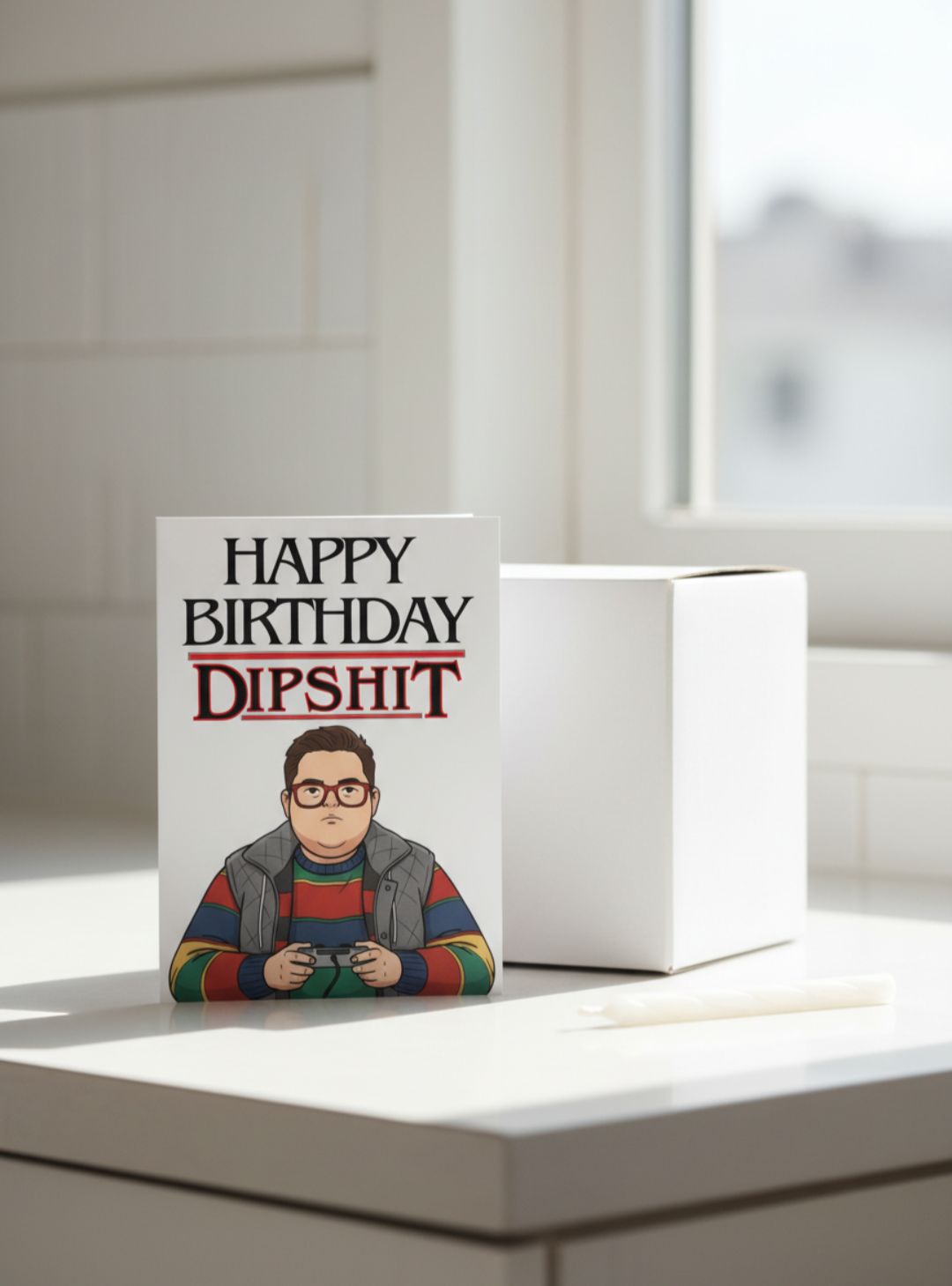 Stranger Things Derek Happy Birthday Card