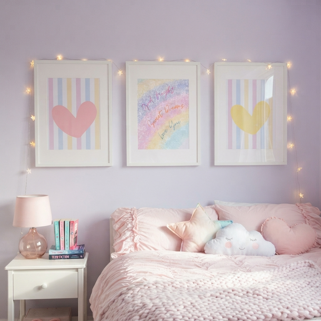 Dreamy Pastel Nursery Set of 3