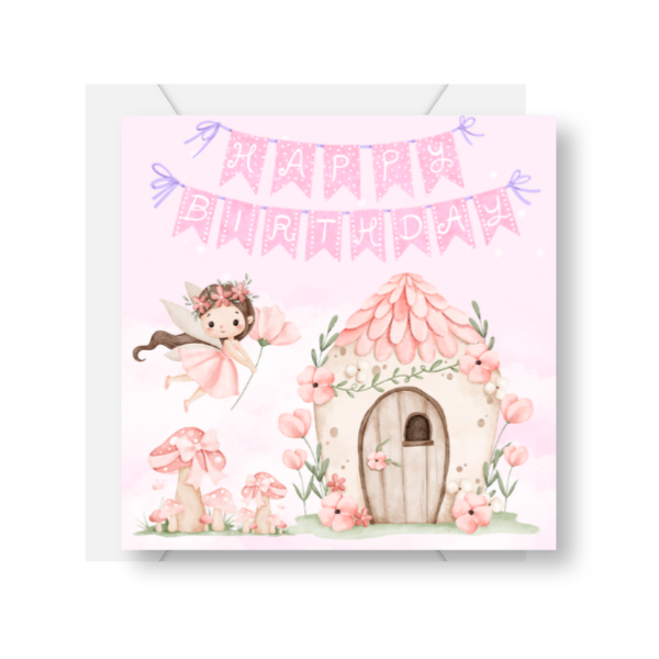 Pink Fairy Birthday