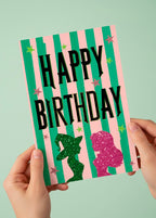 Musical-Inspired Happy Birthday Card
