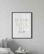 If You Love Me Let Me Sleep