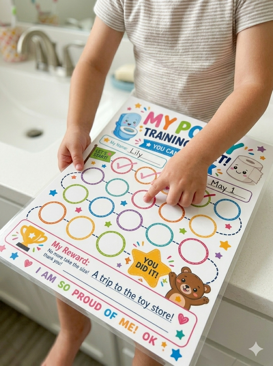 My Potty To Toilet Training Chart