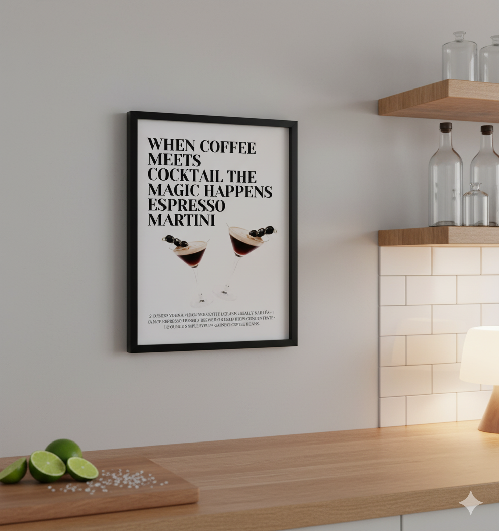 Cocktail Recipe Prints