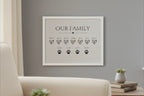 Our Family Personalised Print