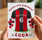 Personalised Football Card