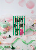 Musical-Inspired Happy Birthday Card