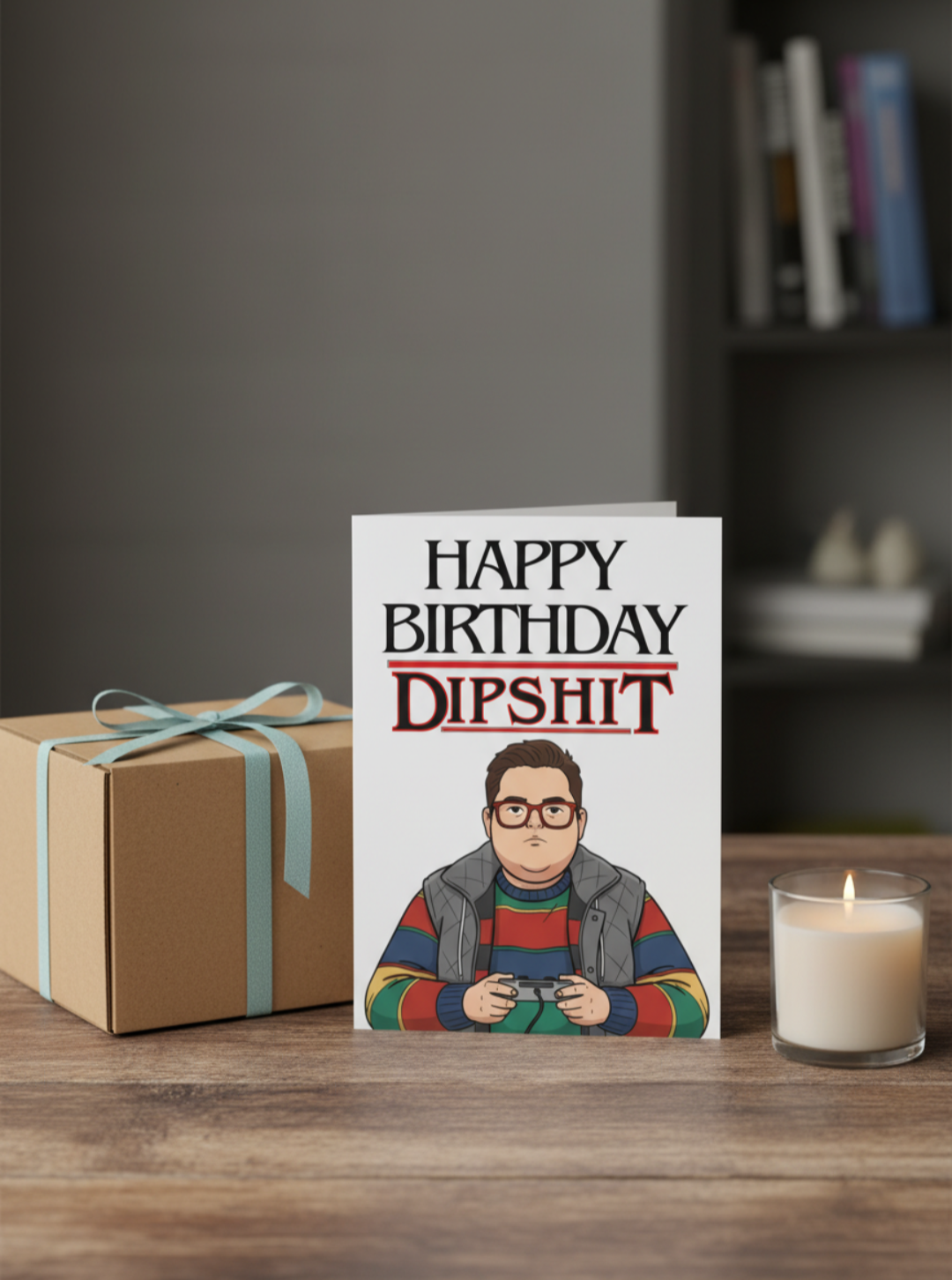 Stranger Things Derek Happy Birthday Card