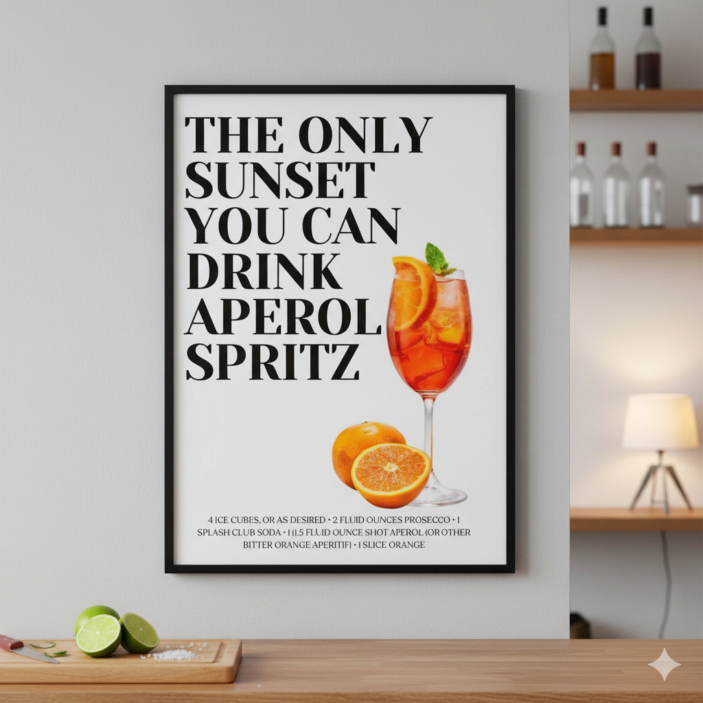Cocktail Recipe Prints