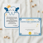 Tooth Fairy Letter & Certificate