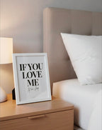 If You Love Me Let Me Sleep