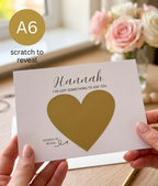 Personalised Bridesmaid Proposal Scratch Card