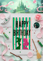 Musical-Inspired Happy Birthday Card