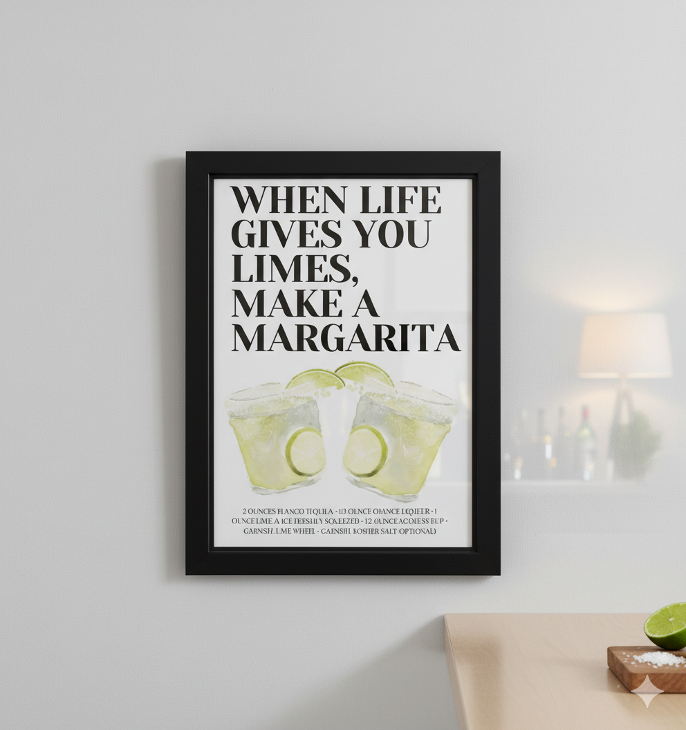 Cocktail Recipe Prints