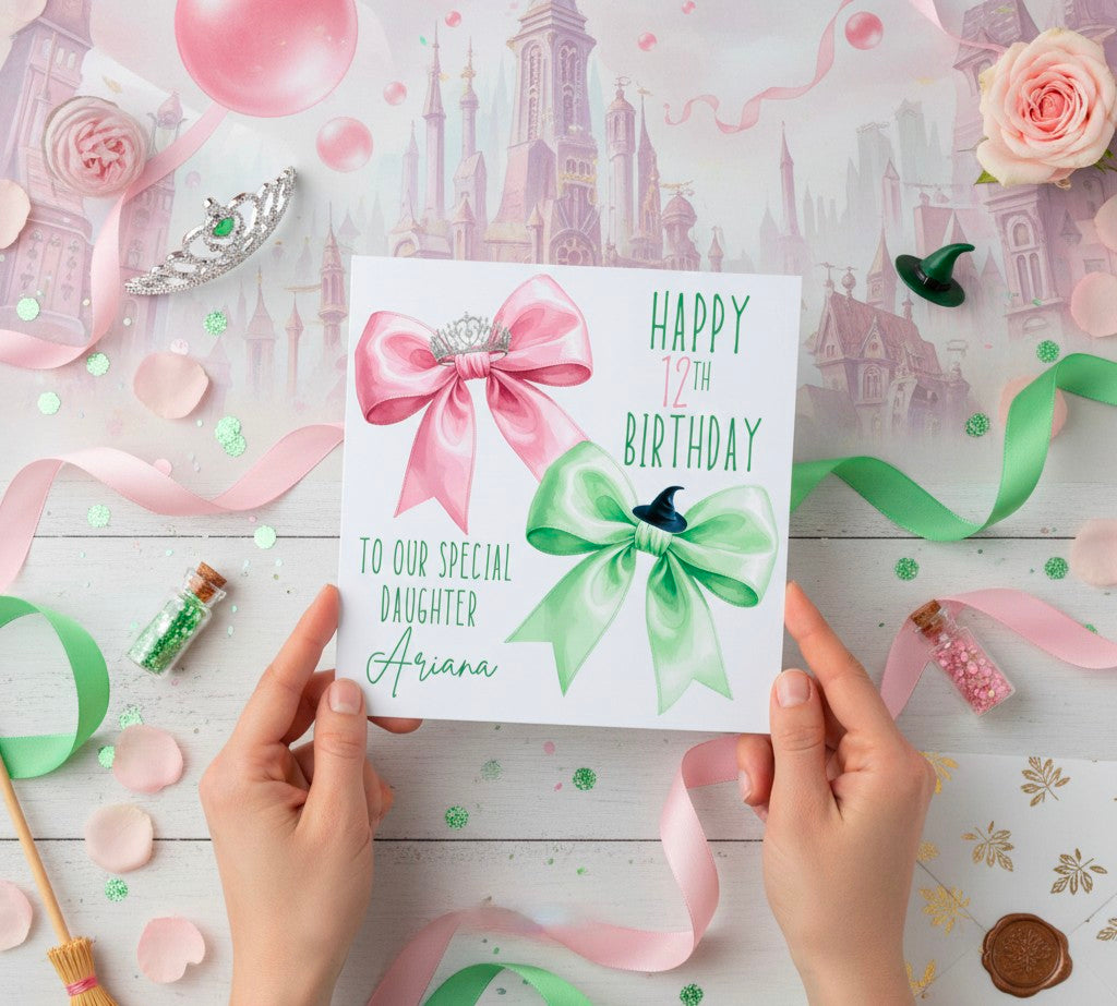 Personalised Wicked Inspired Birthday Card