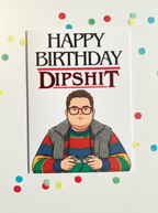 Stranger Things Derek Happy Birthday Card