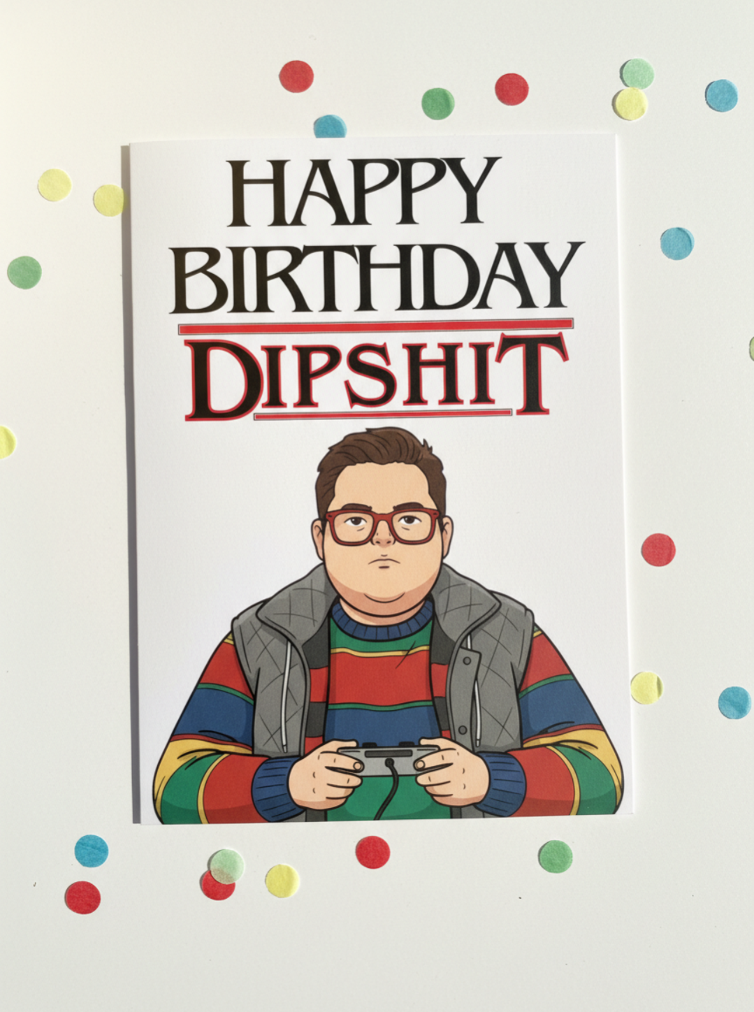 Stranger Things Derek Happy Birthday Card
