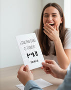 This Will Do - Birthday Card