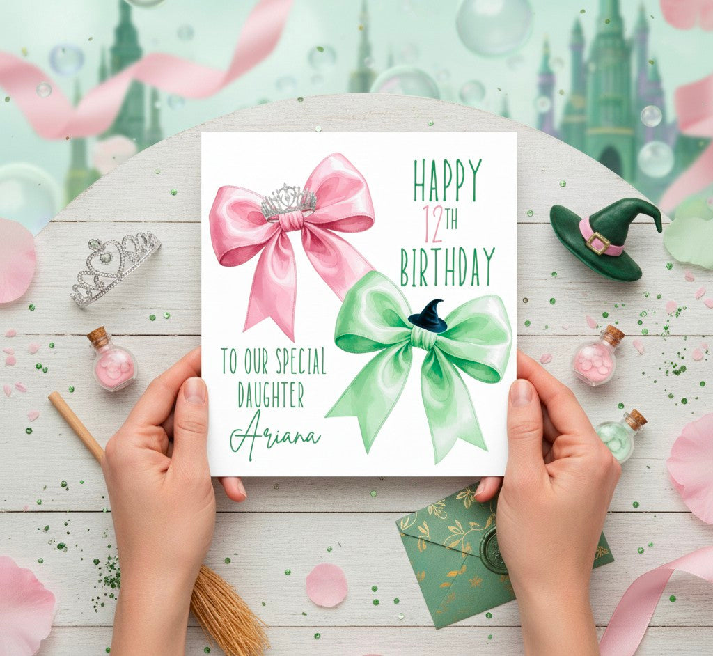 Personalised Wicked Inspired Birthday Card