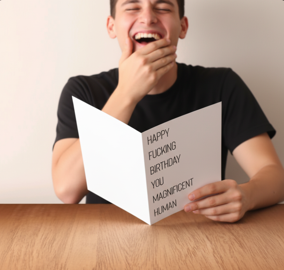 Magnificent Human Birthday Card