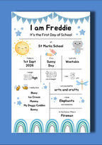 First Day Of School Print