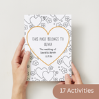 Kids Wedding Activity Pack - A5